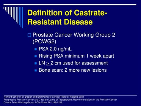 Ppt Managing Castrate Resistant Metastatic Prostate Cancer Powerpoint Presentation Id