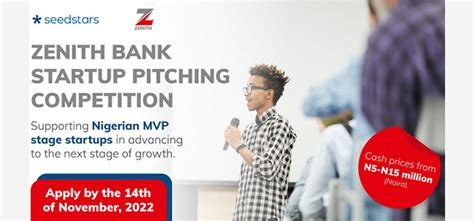 A Nationwide Startup pitch by Zenith Bank in Nigeria- Apply Now