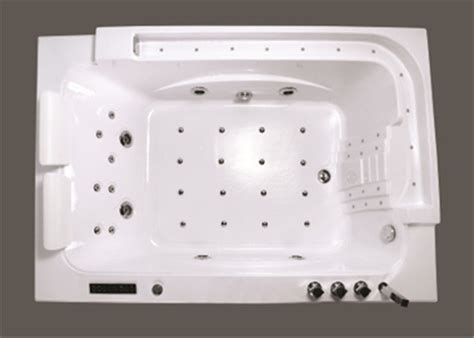 Modern Retangle 2 Person Mini Indoor Hot Tub For Home Computer Control