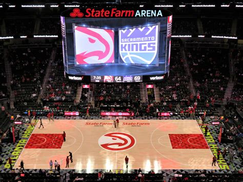 In netscape navigator or microsoft internet explorer, click the image with the right mouse button. State Farm Arena - Atlanta Hawks | Stadium Journey