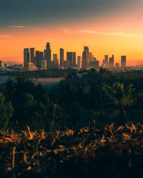 Los Angeles sunsets with no smog. : pics