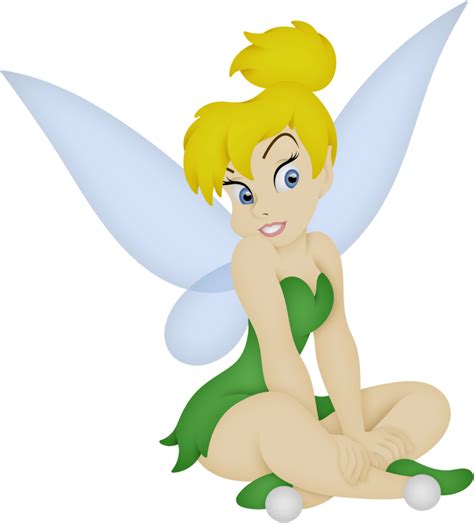 Tinker Bell Sitting Transparent File Png Png Play