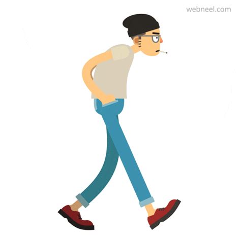 Animated Walk Cycle GIF