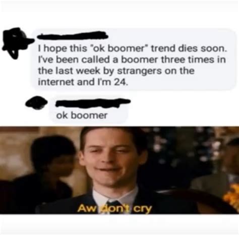 Ok Boomer Meme By Coolrvrx Memedroid