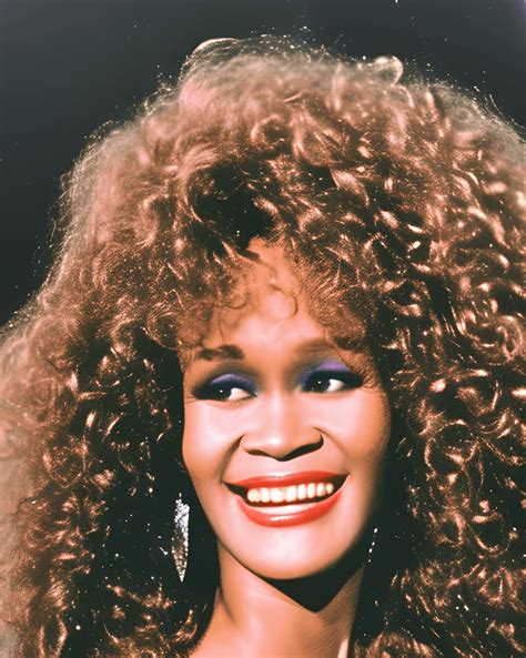 Whitney Houston Age 20 · Creative Fabrica
