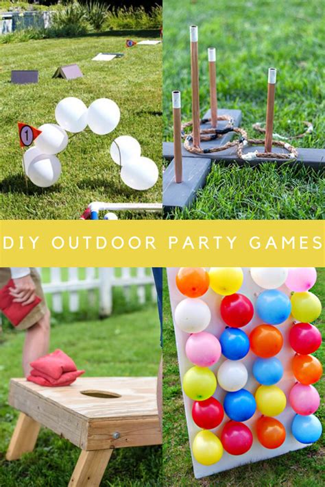 30 Outdoor Games For Parties