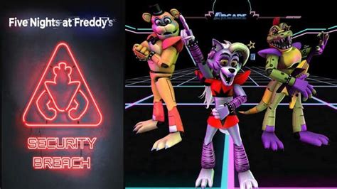 3d Of Security Breach Five Nights At Freddys Five Night Fnaf