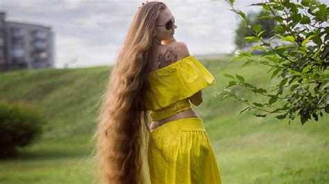 Omg Is This Girl The Real Life Rapunzel