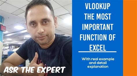 How To Do Vlookup In Excel Excel Video Tutorial Excel In Hindi 2019