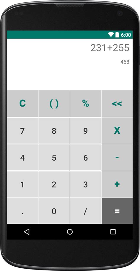 Building an android app comes down to two major skills/languages: Simple Android Calculator App XML UI Design | Viral ...