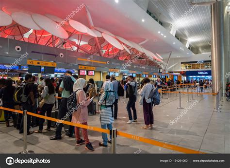 Kuala Lumpur Malaysia November 2017 Kuala Lumpur International Airport