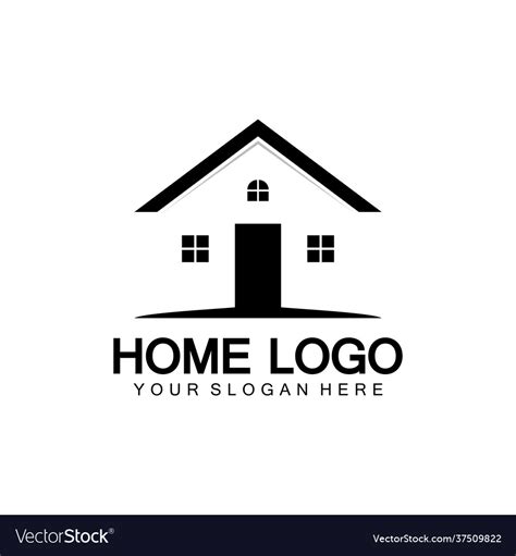 Home Logo Icon Design Templatehome And House Logo Vector Image