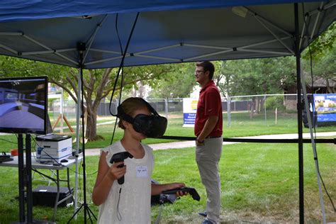 Dawson School Dining Commons Groundbreaking Virtual Reality Booth 7