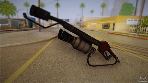 Flamethrower From Team Fortress For Gta San Andreas
