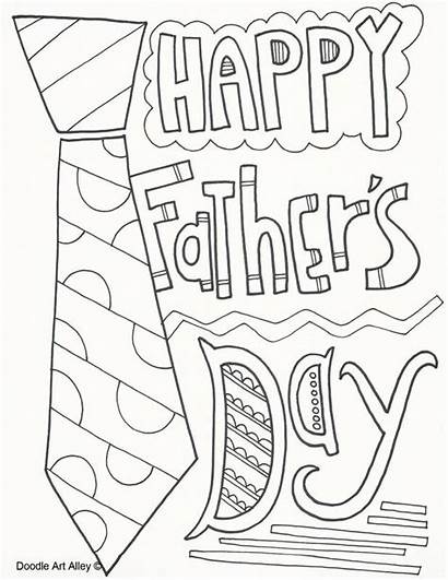 Father Coloring Fathers Pages Printable Doodle Alley