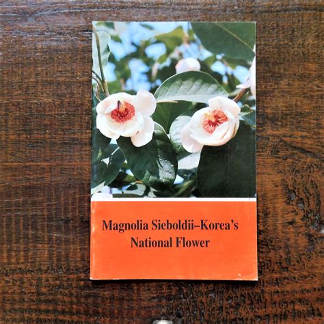 Book North Korea General Bnkg023 Magnolia Sieboldii Koreas National
