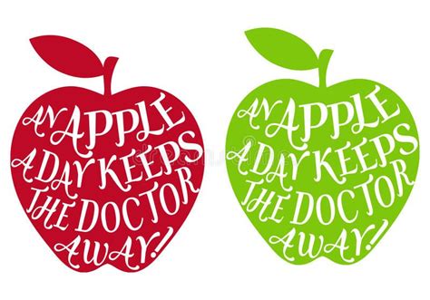 An Apple A Day Vector An Apple A Day Keeps The Doctor Away Vector Spon Day Apple