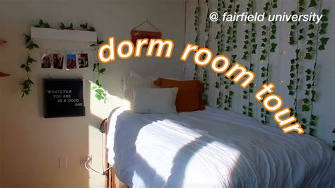 College Dorm Room Tour Fairfield University 2021 Sophomore Year Youtube
