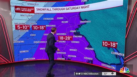 Weather Forecast Blizzard Conditions Necn