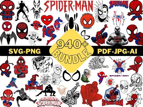 Spiderman Svg Bundle Spider Man Svg Cut Files For Cricut Etsy Australia