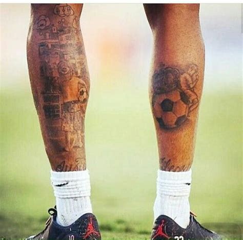 Pin by Jesús Rolando on Neymar jr Soccer tattoos Tattoos Football