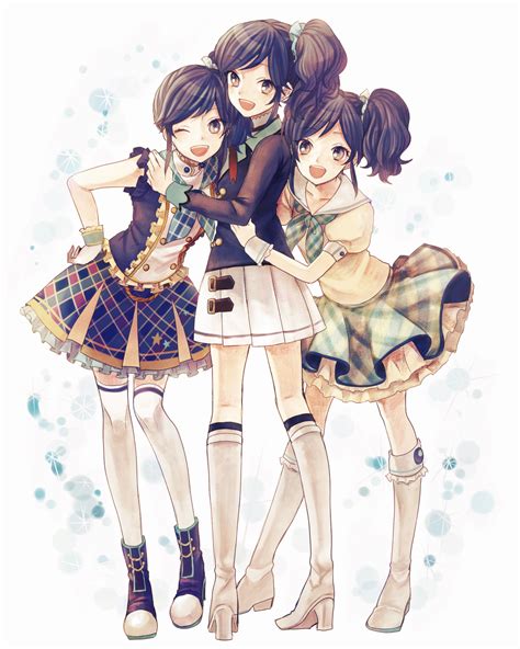 3 Girl Best Friends Anime