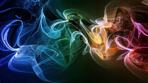 Cool Abstract Colorful Smoke Amazing Live Wallpaper