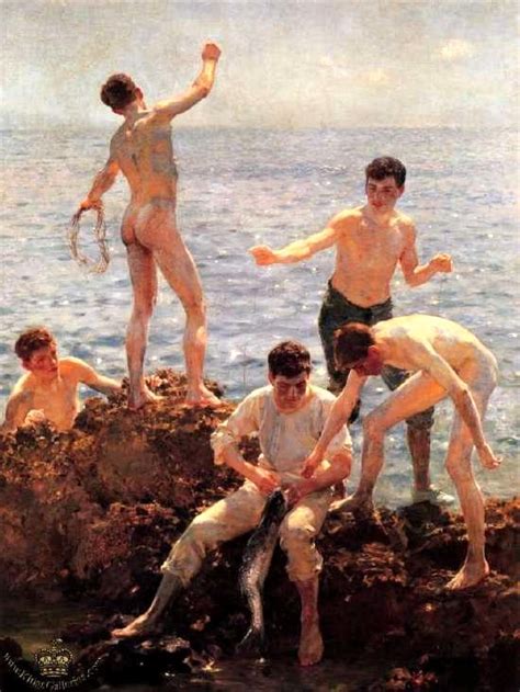 Henry Scott Tuke Art Pictures Biography Gallery Works Exhibitions