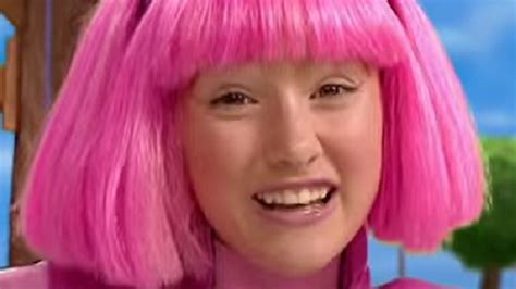 Stephanie From Lazytown Then And Now