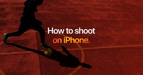 How To Shoot On Iphone Photography Apple Nz