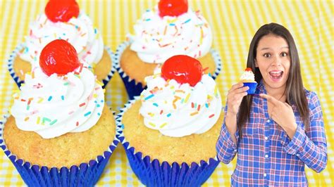 los cupcakes mas faciles del mundo receta facil de cupcakes youtube