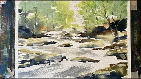 How To Paint A Loose Watercolour Landscape In A Ron Ranson Style