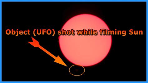 Weird Object Ufo And The Sun Jan 06 2015 Youtube