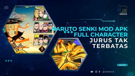 Game Naruto Senki Mod Full Character Anime Jepang