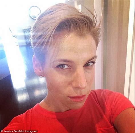 Jerry Seinfelds Wife Jessica Debuts New Platinum Pixie Cut Daily