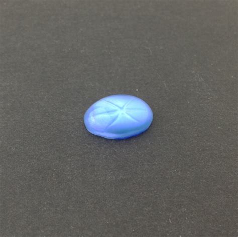 Vintage Blue Moonglow Glass Star Cabochons 18x13mm 2 Cab699g Etsy