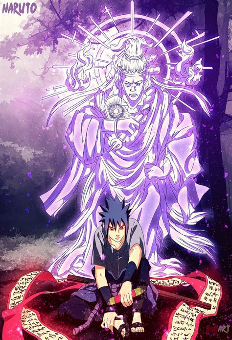 Sasuke With Indra Chakra By Marttist On