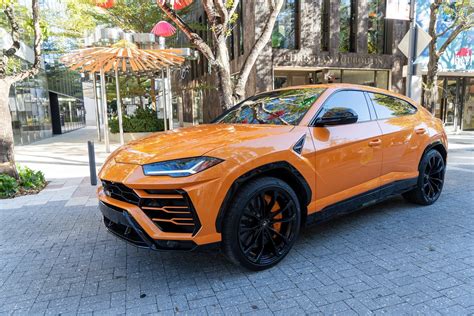 Lamborghini Urus Orange Emc Exotic Rentals