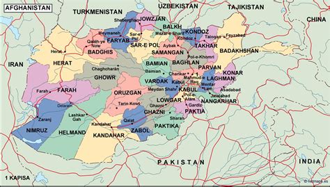 Political Division Of Country Map Vector And Wall Maps From Netmaps