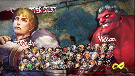 Super Street Fighter Iv Character List Ssf4 Youtube