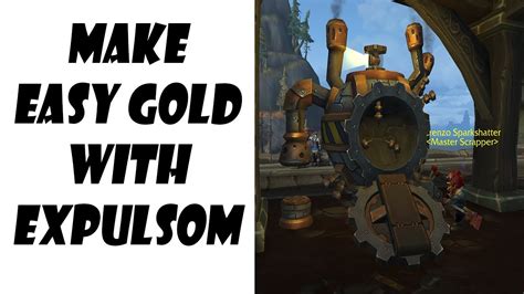 Best Way To Get Expulsom And Make Easy Gold Bfa Gold Guide Youtube