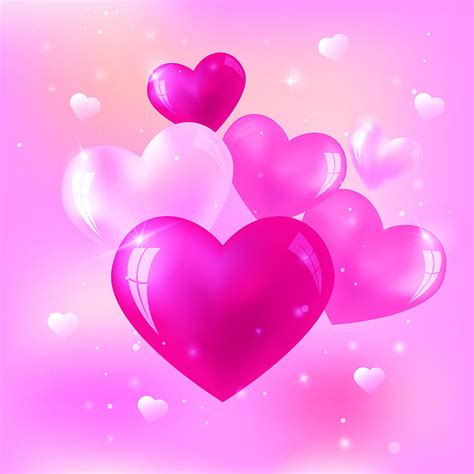 1920x1080px Free Download Hd Wallpaper Love Pink Heart Hearts