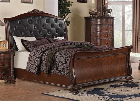 These sets are crafted to work in harmony; Maddison Sleigh Upholstered Bedroom Set from Coaster ...