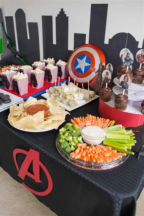 Avenger Party Ideas in 2021 | Avenger birthday party, Avengers birthday