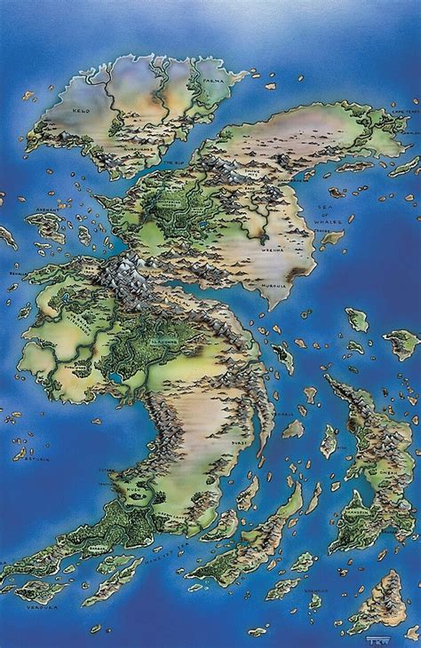 Fantasy World Map Fantasy Landscape Dnd World Map