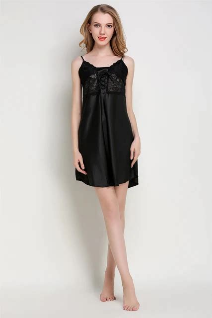 yomrzl a471 new arrival summer sexy women s nightgown one piece sleepwear sleeveless daily home