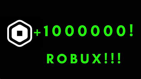 Free Robux Code Gives You 1 Mill Youtube
