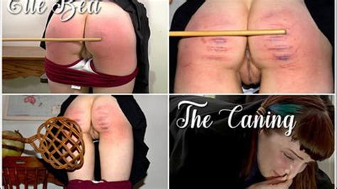 Elle Bea Severe Caning And Carpet Beater Clip Mp4 Triple A Spanking