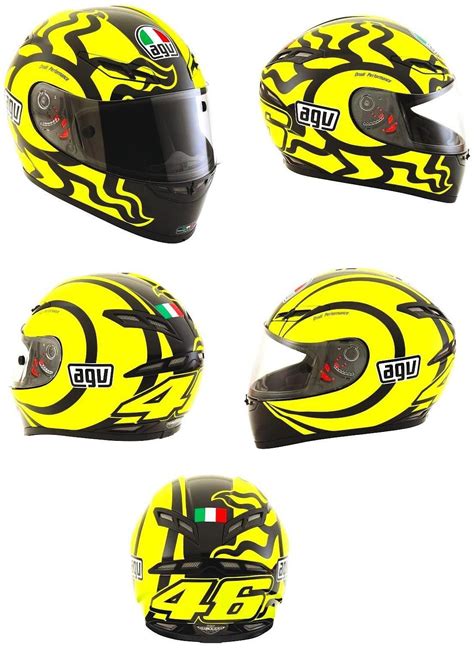 2013 Helmet Valentino Rossi Agv Gp Tech Winter Test Helmet Agv Helmets Biker Helmets Custom