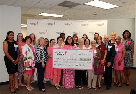 Susan G Komen® Houston Awards 1 Million In New Community Grants For